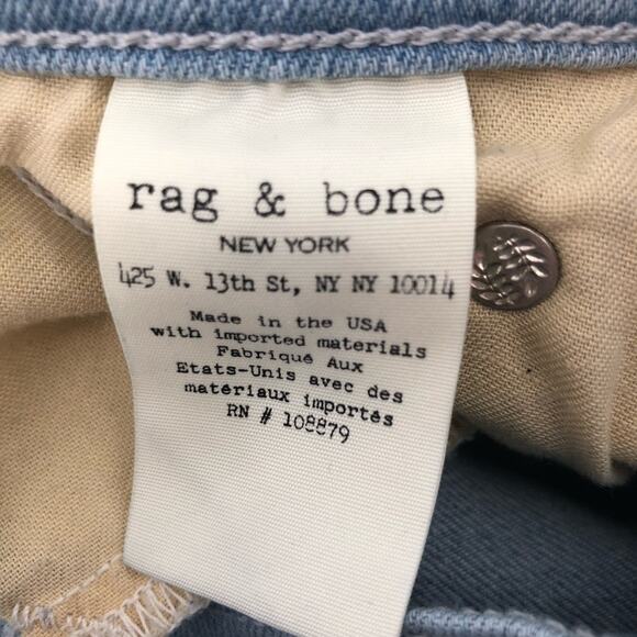 Rag & Bone Ankle Skinny with Raw Hem - Celeste - 27 - Picture 5 of 12